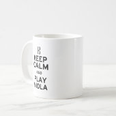 Mug Restez calme et jouez à la Viola (Devant gauche)