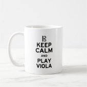 Mug Restez calme et jouez à la Viola (Gauche)