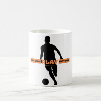Mug Restez calme et jouez au football
