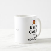 Mug Restez calme et mouS ! ! ! (Devant droit)