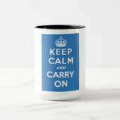 Mug Restez calme et poursuivez (Centre)