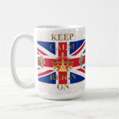 Mug Restez calme et régnez (Gauche)
