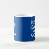 Mug Restez calme et votez 2026 (Centre)
