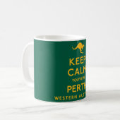 Mug Restez calme Vous êtes à Perth ! (Devant gauche)