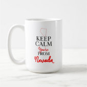 Mug Restez calme Vous êtes du Nevada (Gauche)