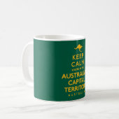 Mug Restez calme Vous êtes en ACT (Devant gauche)
