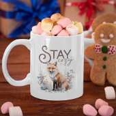 Mug Restez confortable Woodland Fox Noël