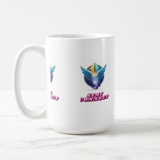 Mug restez connectés (Gauche)