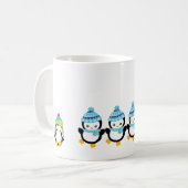 Mug Restez Cool Mon Ami Pingouins  (Devant gauche)