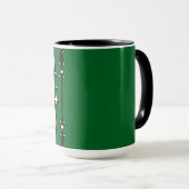 Mug Restez Cool Rétro (Devant droit)