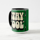 Mug Restez Cool Rétro (Devant gauche)