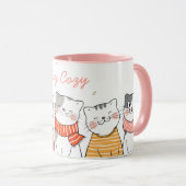 Mug Restez Cosy Cat (Devant droit)