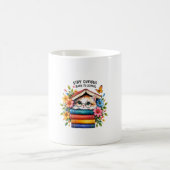 Mug Restez Curieux Conception de lecture de rentrée sc (Centre)