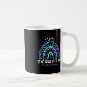 Mug Restez demain Besoin de vous Rainbow Suicide Sensi