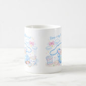 Mug ☁️ Restez Douillets & Caféinés ✨ | Cute Cinnamorol (Centre)