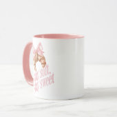 Mug Restez doux, restez doux Croissant à l'arc (Devant gauche)