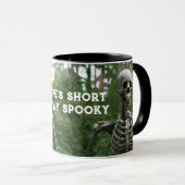 Mug Restez Éffrayant (Devant droit)