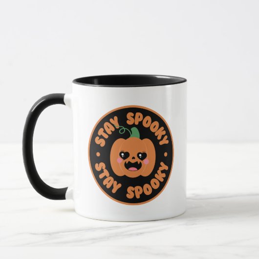Mug Restez Éffrayant (Gauche)