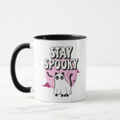 Mug Restez Éffrayant Ghost Cat (Gauche)
