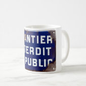 Mug Restez en dehors ! (Devant droit)