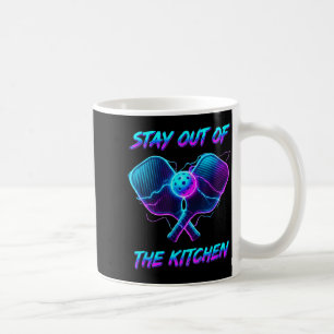 Mug Restez en dehors du terrain de joueur de picklebal