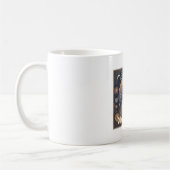 Mug Restez en pleine lune, petite mule (Gauche)