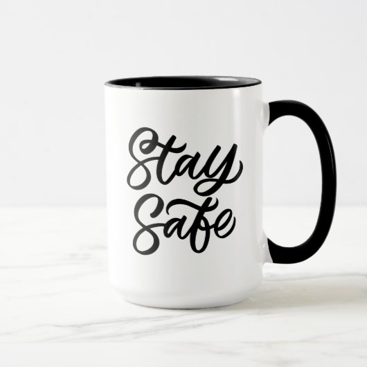 Mug Restez en sécurité (Droite)