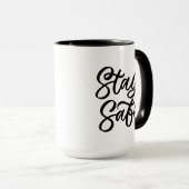 Mug Restez en sécurité (Devant droit)