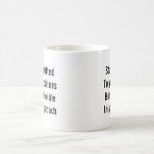 Mug "Restez engagé dans vos décisions..." Tony Robbins (Centre)