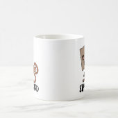 Mug Restez Étrange Singe De Sacoche (Centre)