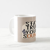 Mug Restez fidèle à votre son (Devant gauche)