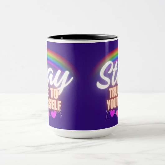 Mug Restez Fidèle À Vous-Même (Centre)