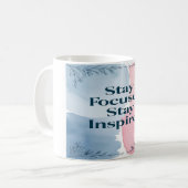 Mug Restez focalisé Restez inspiré (Devant gauche)