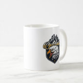 Mug Restez fort Aigle extérieur Citations motivationne (Devant droit)