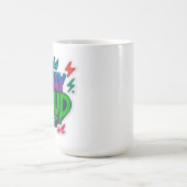 Mug Restez forte Graffiti Neon (Centre)