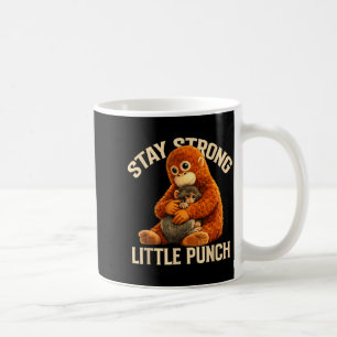 Mug Restez forts petit coup de poing mignon design de
