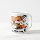 Mug Restez Foxy - Conception de devis joueuse et confi (Devant droit)
