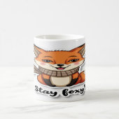 Mug Restez Foxy - Conception de devis joueuse et confi (Centre)