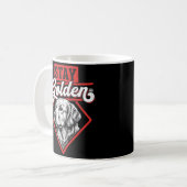 Mug Restez Golden Retriever doré (Devant gauche)