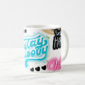 Mug restez groovy (Devant droit)