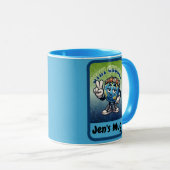 Mug Restez Groovy [MON NOM's] (Devant droit)