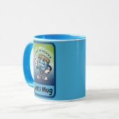 Mug Restez Groovy [MON NOM's] (Devant gauche)