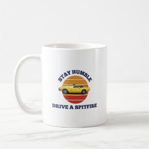 Mug Restez humble, conduisez un feu d'artifice