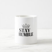 Mug Restez Humble Crown Tee - Elegant Line Art (Centre)