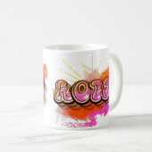 Mug Restez inspiré Graffiti HOPE Graphisme (Devant droit)