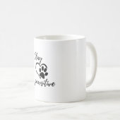 Mug Restez la Musique Pawsitive (Devant droit)