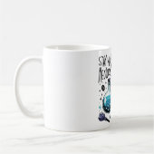 Mug Restez Magique Sorcière Meowgical Chat Noir Cute (Gauche)