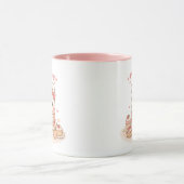 Mug Restez Mignon Lapin Douillet Rose Doux (Centre)