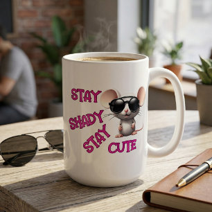 Mug Restez ombragé, restez mignon Lunettes de soleil S