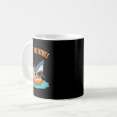 Mug Restez positif - Aime-requin Faune Océan Drôle T (Devant gauche)